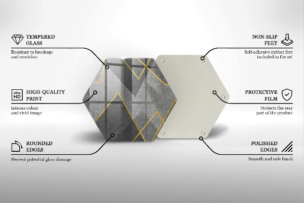 Glas Ceranfeldabdeckung Spritzschutz Scharfe Formen