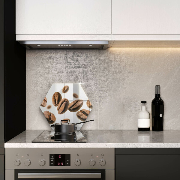 Glas Ceranfeldabdeckung Spritzschutz Kaffeebohnen