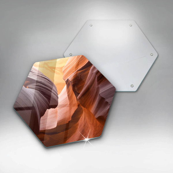 Glas Ceranfeldabdeckung Spritzschutz Grand Canyon