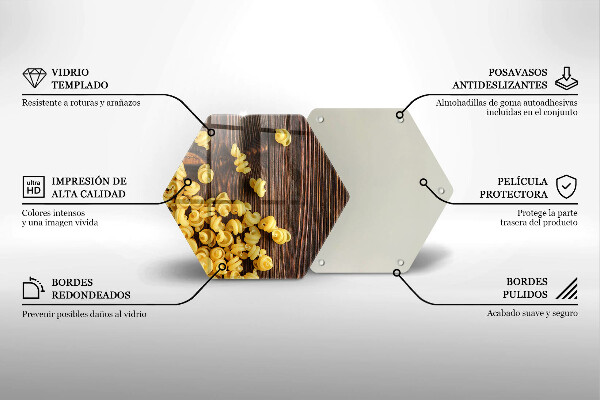 Glas Ceranfeldabdeckung Spritzschutz Nudeln auf dem Tisch