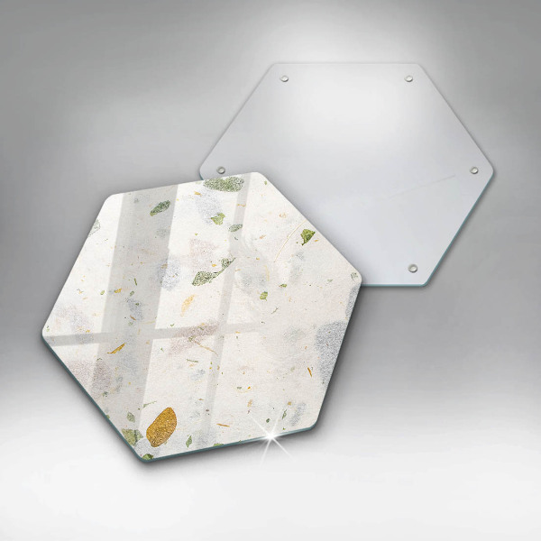 Glas Ceranfeldabdeckung Spritzschutz Fallende Blätter