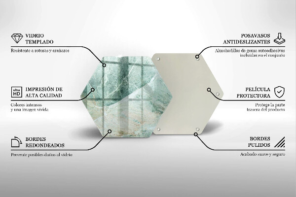 Glas Herdabdeckplatte Steinstruktur