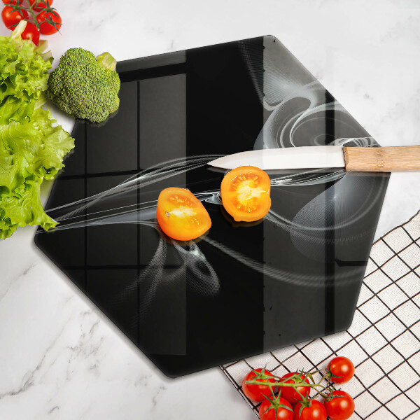 Glas Herdabdeckplatte Moderne Abstraktion