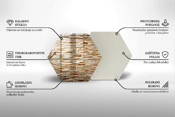Glas Herdabdeckplatte Textur von dekorativen Steinen