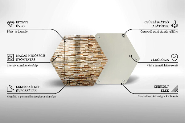 Glas Herdabdeckplatte Textur von dekorativen Steinen