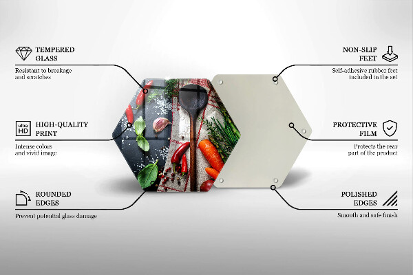 Glas Herdabdeckplatte Küchenessen