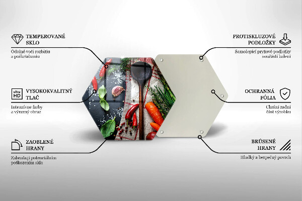 Glas Herdabdeckplatte Küchenessen