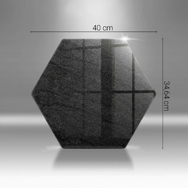 Glas Herdabdeckplatte Steinstruktur