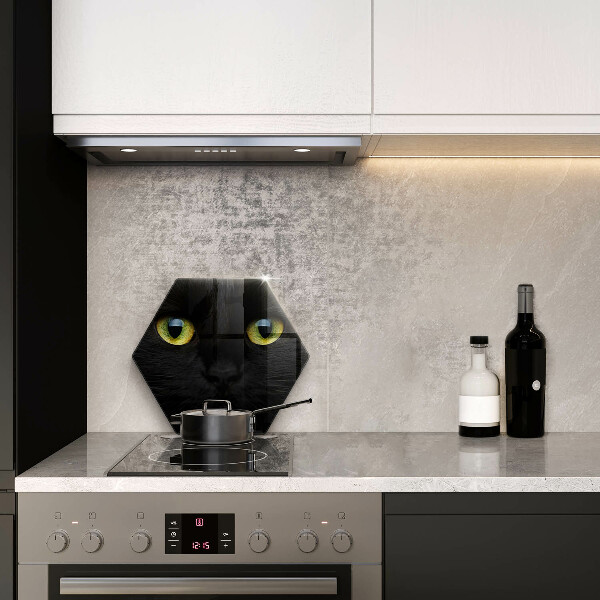 Glas Herdabdeckplatte Tierische Katzenaugen