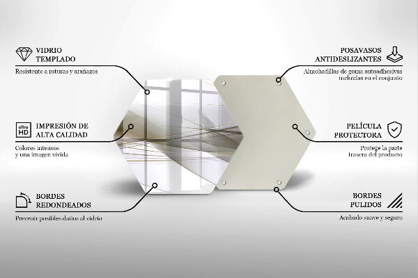 Glas Herdabdeckplatte Abstraktes Liniendesign