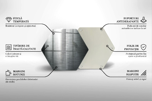 Glas Herdabdeckplatte Metallstruktur