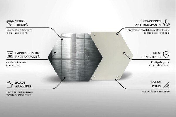 Glas Herdabdeckplatte Metallstruktur