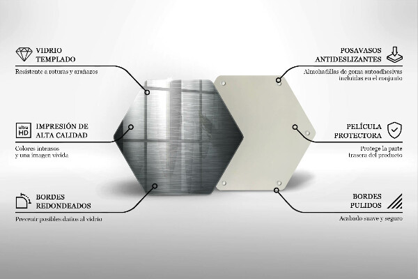 Glas Herdabdeckplatte Metallstruktur