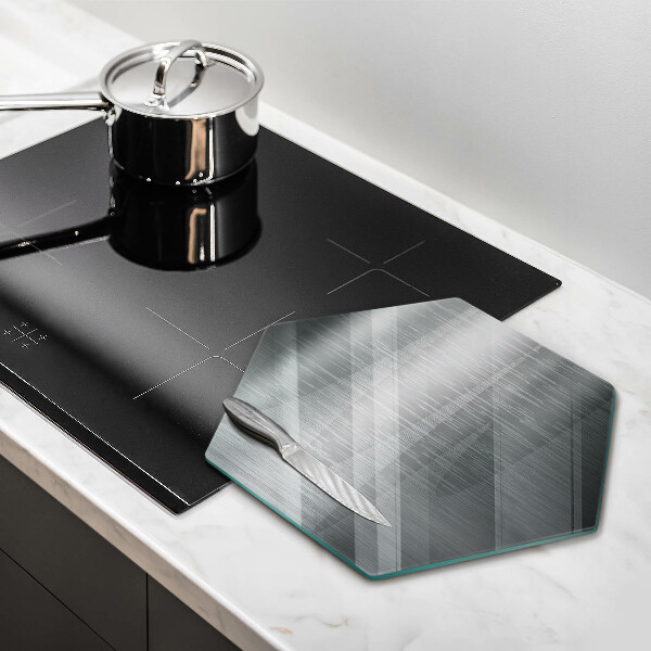 Glas Herdabdeckplatte Metallstruktur