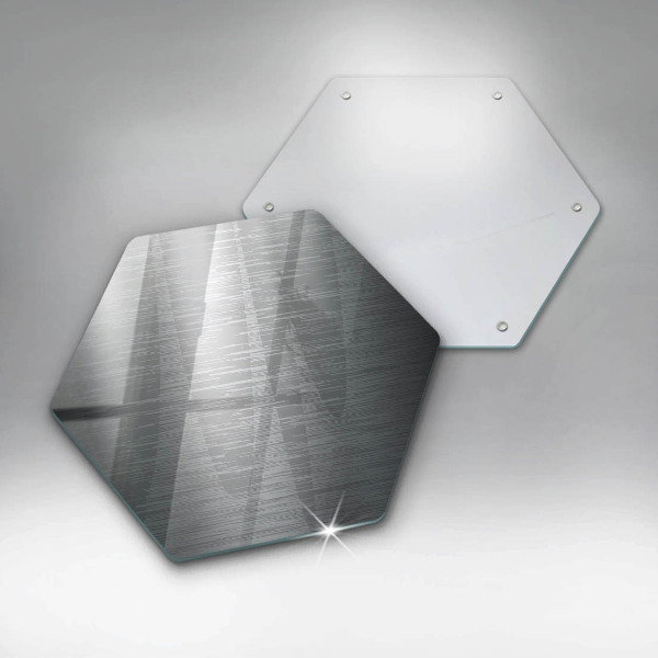 Glas Herdabdeckplatte Metallstruktur