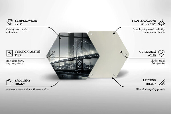 Glas Ceranfeldabdeckung Benjamin-Franklin-Brücke