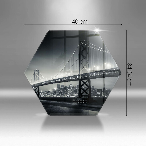 Glas Ceranfeldabdeckung Benjamin-Franklin-Brücke