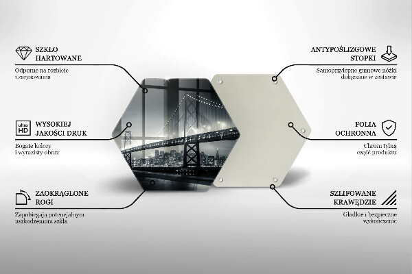Glas Ceranfeldabdeckung Benjamin-Franklin-Brücke