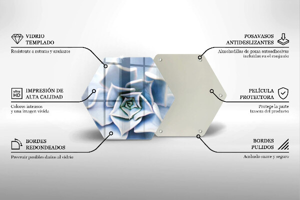 Glas Herdabdeckplatte Blumenpflanze