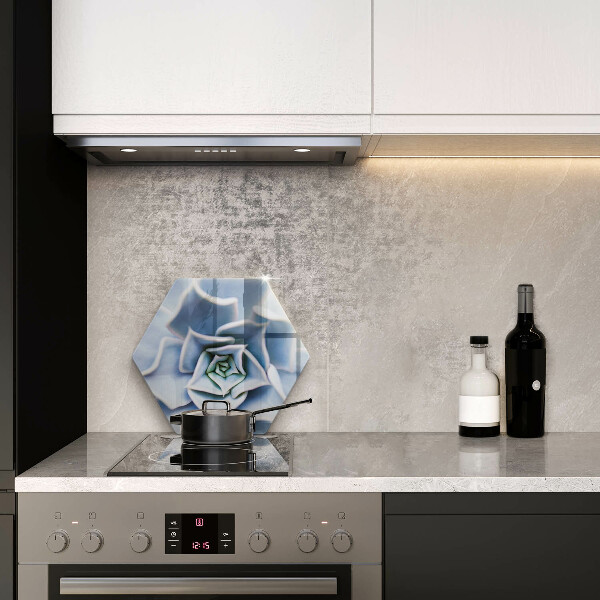 Glas Herdabdeckplatte Blumenpflanze