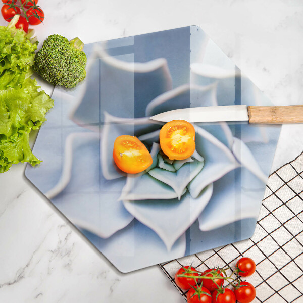 Glas Herdabdeckplatte Blumenpflanze