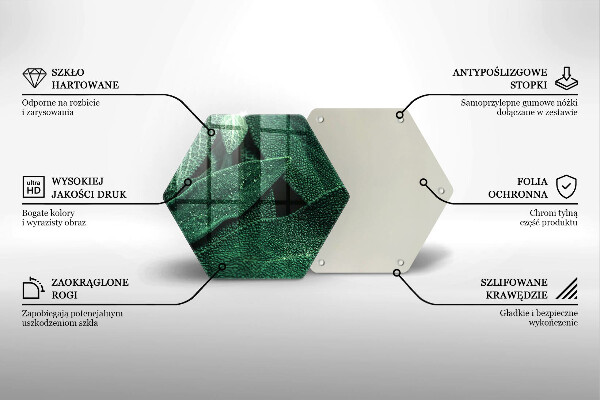 Glas Herdabdeckplatte Die Blätter der Pflanze