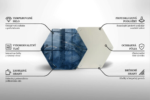 Glas Ceranfeldabdeckung Marmorsteinstruktur