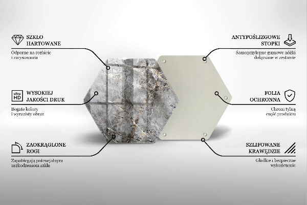 Glas Ceranfeldabdeckung Steinstruktur