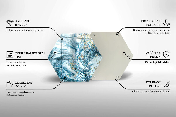 Glas Herdabdeckplatte Struktur mit Gold
