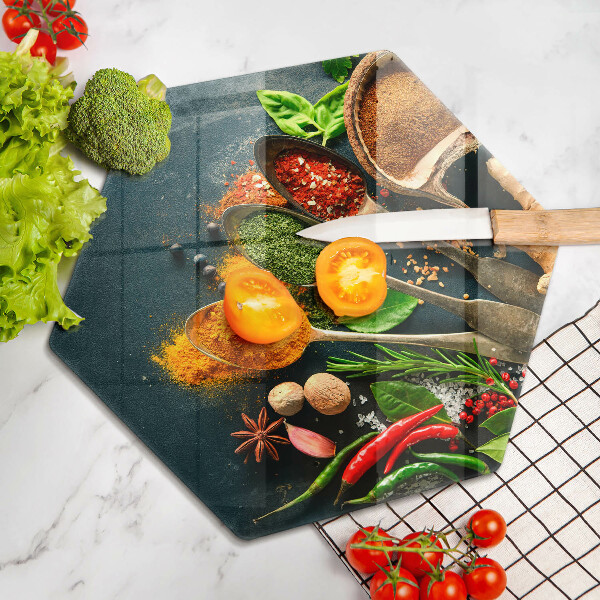 Glas Ceranfeldabdeckung Küchengewürzlöffel