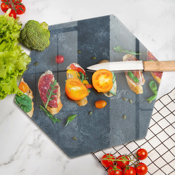 Glas Herdabdeckplatte Bunte Sandwiches