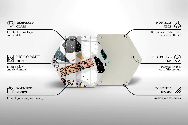 Glas Herdabdeckplatte Steingut