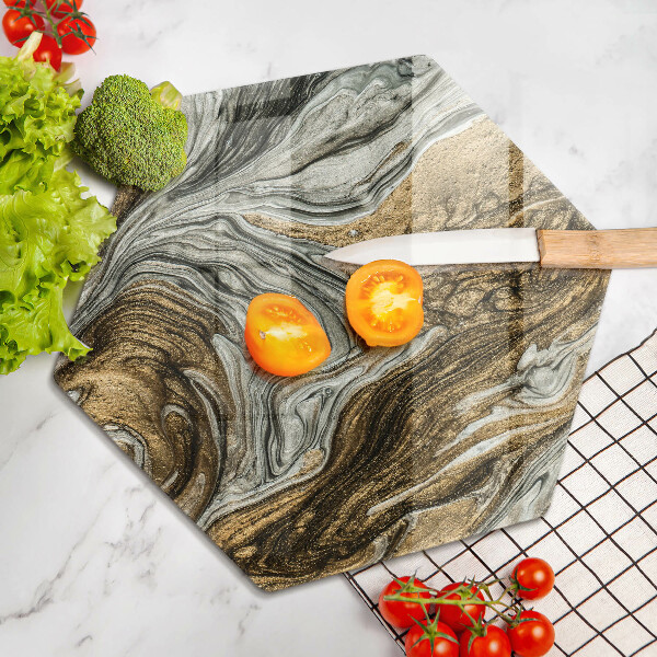 Glas Herdabdeckplatte Reichhaltige Abstraktion