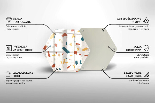 Glas Herdabdeckplatte Dekoratives Steinzeug