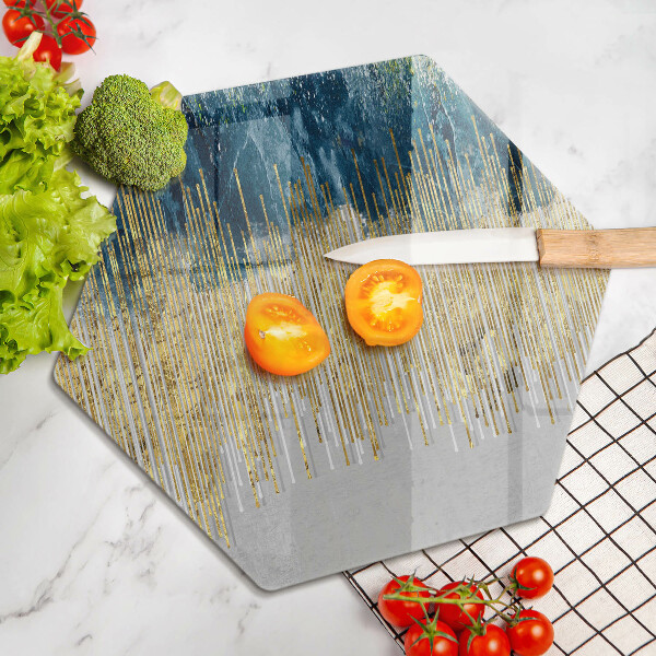 Glas Herdabdeckplatte Designer-Abstraktion