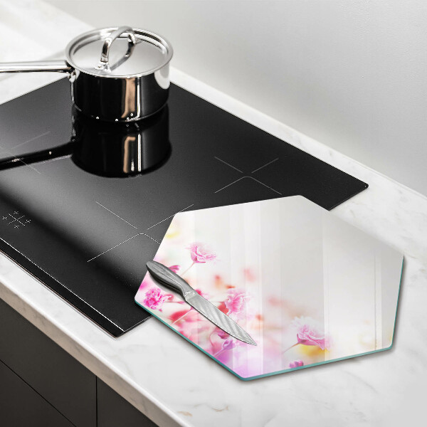 Glas Ceranfeldabdeckung Blumenwiese