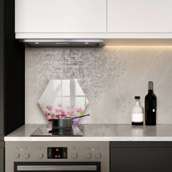 Glas Ceranfeldabdeckung Blumenwiese