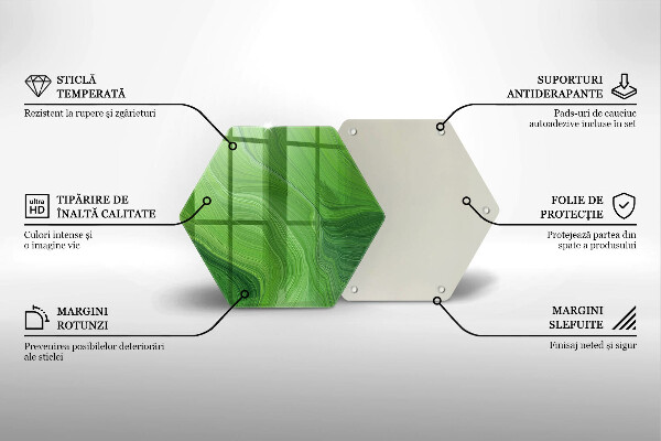 Glas Ceranfeldabdeckung Abstrakte Textur