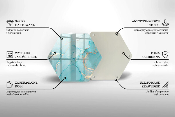 Glas Ceranfeldabdeckung Steinabstraktion