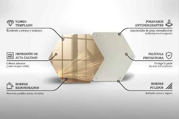 Glas Ceranfeldabdeckung Moderne Abstraktion
