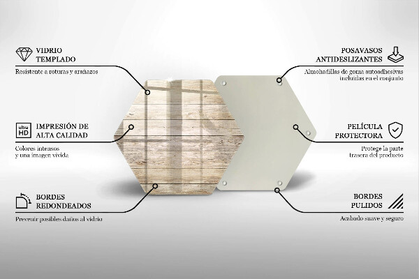 Glas Ceranfeldabdeckung Holzbretter