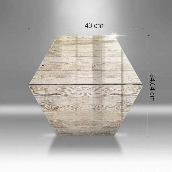 Glas Ceranfeldabdeckung Holzbretter