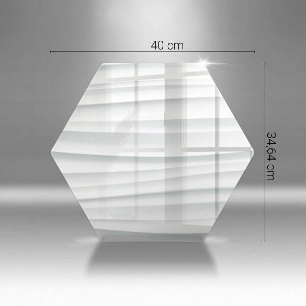 Glas Herdabdeckplatte Moderne Struktur