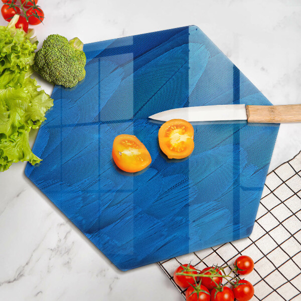 Glas Ceranfeldabdeckung Vogelfedern