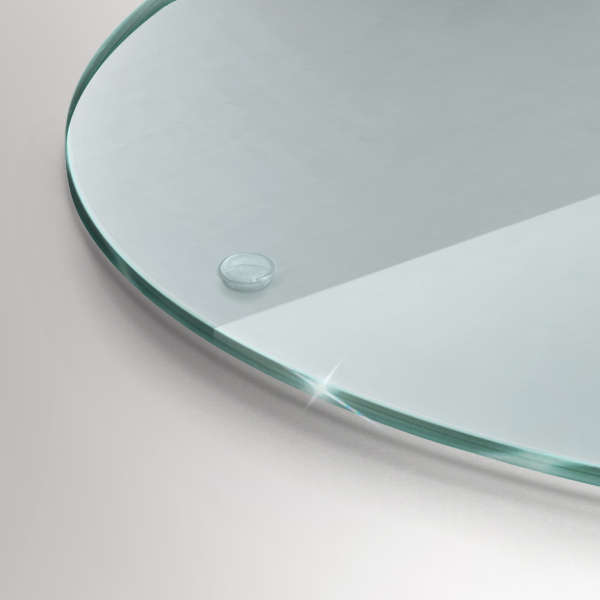 Glas Ceranfeldabdeckung Spritzschutz 40 cm