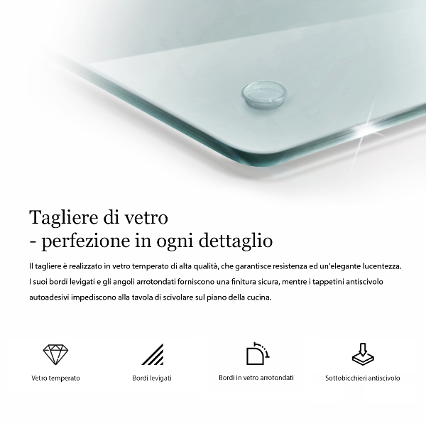 Glas Herdabdeckplatte 60x52 cm