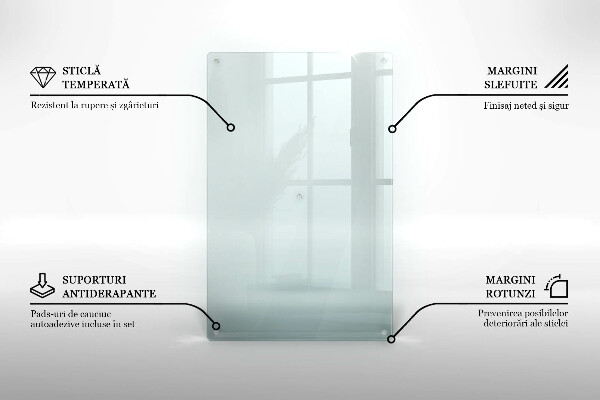 Glas Herdabdeckplatte 80x52 cm