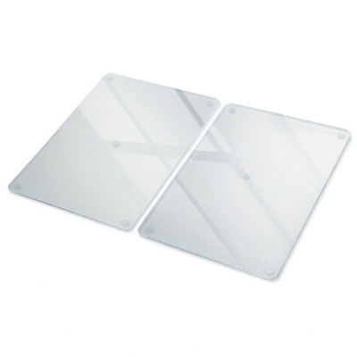 Doppeltes Glasschneidebrett im 2er-Set in der Größe 40×52 cm
