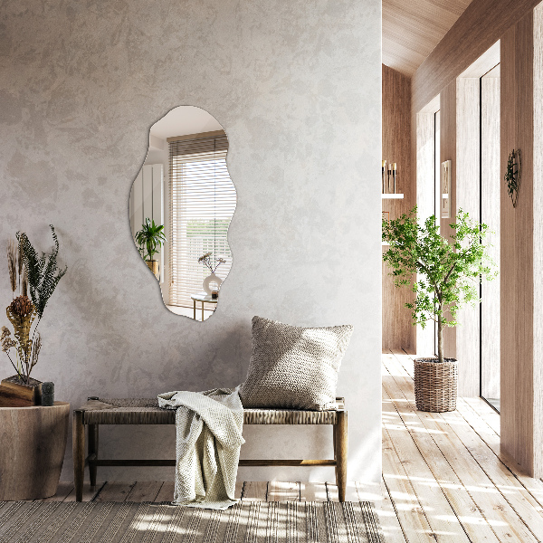 Unförmiger Spiegel Fleck 40x80