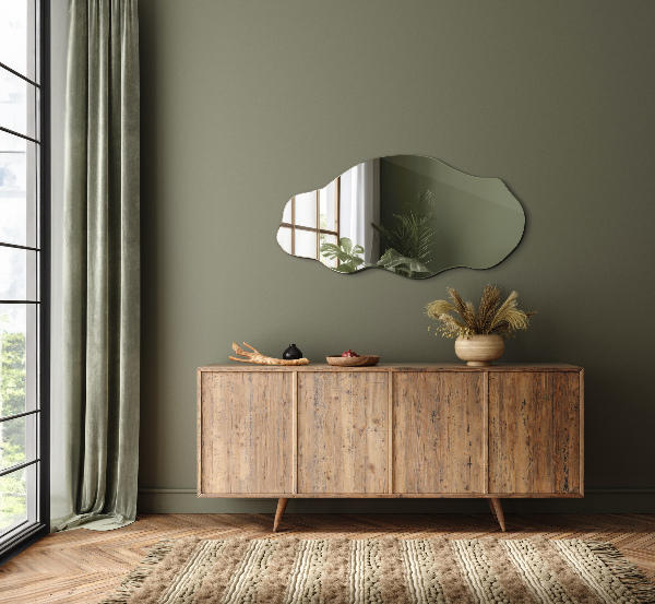 Unförmiger Spiegel Fleck 40x80